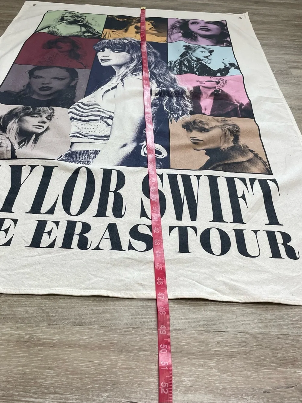 Taylor Swift Tapestry 2023 Eras Tour Canvas Swifties Poster 30” x 47”